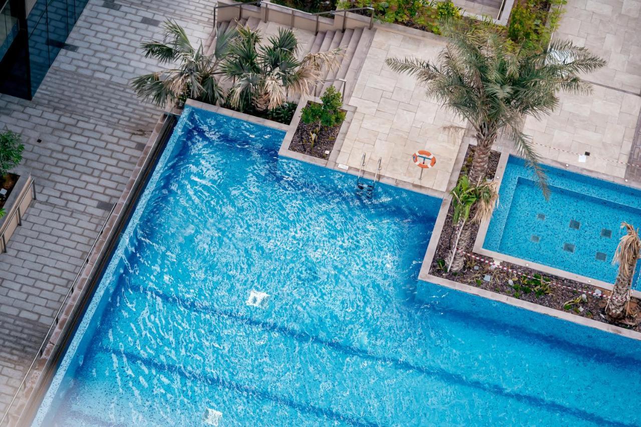 Higuests - Unique Studio With Stunning Panoramic Marina Views Дубай Екстер'єр фото